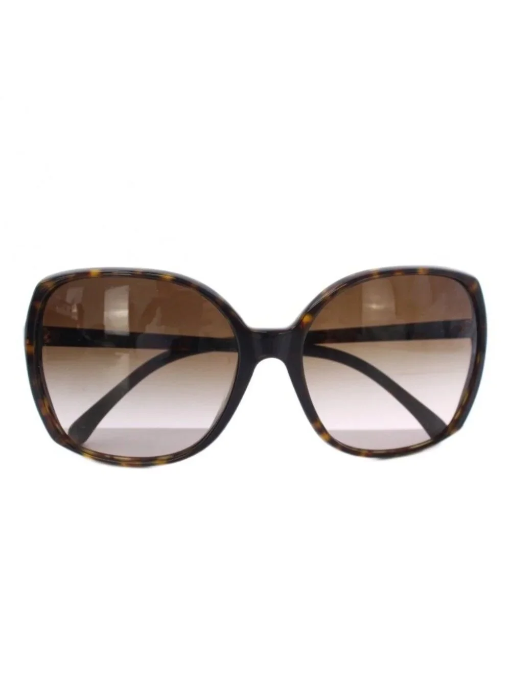 Chanel CC Logo Sunglasses Tortoiseshell Pattern Brown TK Eyewear